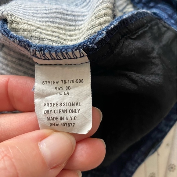 Alice+Olivia skinny blue jeans size 4 - Picture 7 of 11